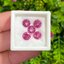 พลอย ชมพู พิ้งค์ โทแพซ Pink Topaz 5 เม็ด 4.78 กะรัต VVS