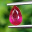 พลอย ทับทิม Ruby sapphire 1.05 กะรัต (Cts.) ดิบ Unheated พลอยแท้ อัญมณีมงคลประจําวันเกิด เครื่องประดับพลอย