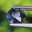 พลอย ไพลิน Greenish Blue Sapphire 2.21 กะรัต (Cts.) ดิบ (Unheated ) พร้อมใบเซอร์ พลอยแท้ อัญมณีมงคลประจําวันเกิด เครื่องประดับพลอย