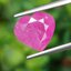พลอย ทับทิม พม่า (Burmese Ruby Sapphire) 3.94 กะรัต พลอยแท้ อัญมณีมงคลประจําวันเกิด เครื่องประดับพลอย