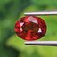 พลอย สเปสซาร์ไทต์ Spessartite Garnet 1.44 กะรัต Cts.พลอยแท้ อัญมณีมงคลประจําวันเกิด เครื่องประดับพลอย