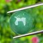 หยกพม่าเจียรนัย (Burmese jade ) 6.38 กะรัต หยกแท้ อัญมณีมงคลประจําวันเกิด เครื่องประดับหยก