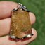 จี้ไหมทอง (Golden Rutilated Quartz) 50.00 กะรัต Cts. พลอยแท้ อัญมณีมงคลประจําวันเกิด เครื่องประดับพลอย