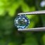 พลอย ไพลิน blue sapphire 0.67 กะรัต (Cts.) VVS เผาเก่า พลอยแท้ อัญมณีมงคลประจําวันเกิด เครื่องประดับพลอย