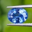 พลอย ไพลิน blue sapphire ซีลอน Ceylon 1.55 กะรัต (Cts.) VVS เผาเก่า พลอยแท้ อัญมณีมงคลประจําวันเกิด เครื่องประดับพลอยอออออ