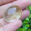 โป่งข่าม ควอตซ์ Rutilated Quartz 50.06 กะรัต Cts. พลอยแท้ อัญมณีมงคลประจําวันเกิด เครื่องประดับพลอย