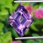 พลอย อเมทิส Amethyst 8.02 กะรัต (Cts.) พลอยแท้ อัญมณีมงคลประจําวันเกิด เครื่องประดับพลอย