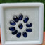 พลอย ไพลิน blue sapphire 5.8 กะรัต (Cts.) 11 เม็ด (Pcs.) พลอยแท้ อัญมณีมงคลประจําวันเกิด เครื่องประดับพลอย