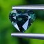 พลอย เขียวส่อง Green Sapphire 1.00 กะรัต (Cts.) ดิบ Unheated พลอยแท้ อัญมณีมงคลประจําวันเกิด เครื่องประดับพลอย