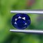พลอย ไพลิน (Blue Sapphire) 1.03 กะรัต (Cts.) ดิบ (Unheated) สีพิเศษ รอยัล บลู (Royal Blue) พร้อมใบเซอร์ พลอยแท้ อัญมณีมงคลประจําวันเกิด เครื่องประดับพลอย