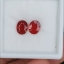 พลอย ทับทิม ซองเจีย Ruby Sapphire 3.33 กะรัต (Cts.克拉) 2 เม็ด พลอยแท้ อัญมณีมงคลประจําวันเกิด เครื่องประดับพลอย