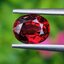 พลอย โรโดไลต์ กาเน็ท Rhodolite Garnet 2.44 กะรัต Cts.พลอยแท้ อัญมณีมงคลประจําวันเกิด เครื่องประดับพลอย