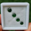 พลอย ซาโวไรท์ Tsavorite Garnet 2.78 กะรัต (Cts.) 4 เม็ด พลอยแท้ อัญมณีมงคลประจําวันเกิด เครื่องประดับพลอย