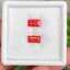 พลอย คู่ ออเรนจ์ แซฟไฟร์ Orange Sapphire 2 เม็ด 2.34 กะรัต (Cts.) พลอยแท้ อัญมณีมงคลประจําวันเกิด เครื่องประดับพลอย