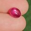 พลอย ทับทิม สตาร์ แซฟไฟร์ Ruby Star Sapphire 3.52 กะรัต (Cts.) พลอยแท้ อัญมณีมงคลประจําวันเกิด เครื่องประดับพลอย