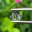 พลอย เขียวส่อง (Bluish Green Sapphire) 1.07 กะรัต (Cts.) ดิบ (Unheated) พร้อมใบเซอร์ พลอยแท้ อัญมณีมงคลประจําวันเกิด เครื่องประดับพลอย