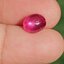 พลอย ทับทิม สตาร์ แซฟไฟร์ Ruby Star Sapphire 3.52 กะรัต (Cts.) พลอยแท้ อัญมณีมงคลประจําวันเกิด เครื่องประดับพลอย