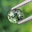 พลอย เขียวส่อง Green Sapphire 1.09 กะรัต (Cts.) ดิบ (Unheated) พร้อมใบเซอร์ (With Certificate) พลอยแท้ อัญมณีมงคลประจําวันเกิด เครื่องประดับพลอย