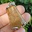 จี้ไหมทอง (Golden Rutilated Quartz) 10.47 กรัม g. พลอยแท้ อัญมณีมงคลประจําวันเกิด เครื่องประดับพลอย