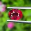 พลอย ทับทิม Ruby sapphire 1.72 กะรัต (Cts.) พลอยแท้ อัญมณีมงคลประจําวันเกิด เครื่องประดับพลอย