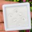 พลอย เพทาย Natural Zircon 2.00 กะรัต (Cts.) 6 เม็ด (Pcs.) พลอยแท้ อัญมณีมงคลประจําวันเกิด เครื่องประดับพลอย