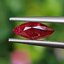 พลอย ทับทิม Ruby sapphire 1.04 กะรัต (Cts) ดิบ Unheated พลอยแท้ อัญมณีมงคลประจําวันเกิด เครื่องประดับพลอย