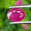 พลอย ทับทิม พม่า (Burmese Ruby Sapphire) 2.00 กะรัต พร้อมใบเซอร์ พลอยแท้ อัญมณีมงคลประจําวันเกิด เครื่องประดับพลอย