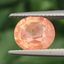 พลอย พัดพารัดชา Padparadscha Sapphire 3.47 กะรัต (Cts.) พร้อมใบเซอร์ พลอยแท้ อัญมณีมงคลประจําวันเกิด เครื่องประดับพลอย