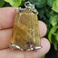 จี้ไหมทอง (Golden Rutilated Quartz) 13.42 กรัม g.พลอยแท้ อัญมณีมงคลประจําวันเกิด เครื่องประดับพลอย