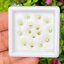 พลอย ดีแมนทรอยด์ การ์เน็ต Demantoid Garnet 1.53 Cts. 15 เม็ด (Pcs.) ดิบ Unheated พลอยแท้ อัญมณีมงคลประจําวันเกิด เครื่องประดับพลอย