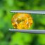 พลอย บุษราคัม yellow sapphire 1.55 กะรัต (Cts.) พลอยแท้ อัญมณีมงคลประจําวันเกิด เครื่องประดับพลอย