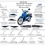 ชุดพลาสติกและเฟรมสี เวฟ110ไอ/D,E,F(ปี13-15)ทุกสี