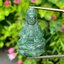 หยก แกะสลัก รูป เจ้าแม่กวนอิม (Burmese jadeite) 28.34 กะรัต (cts.) หยก พม่า แท้