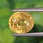 พลอย บุษราคัม yellow sapphire 4.04 กะรัต (Cts.) พลอยแท้ อัญมณีมงคลประจําวันเกิด เครื่องประดับพลอย