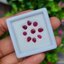 พลอย ทับทิม สยาม Siam Ruby sapphire 9 เม็ด 3.65 กะรัต (Cts.) พลอยแท้ อัญมณีมงคลประจําวันเกิด เครื่องประดับพลอย