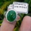 หยก พม่า แท้ Jade แหวนหยก 翡翠戒指 (Jadeite ring) 4.21 กะรัต (Cts.) ดิบ Size 62 ไม่ผ่านการปรับปรุง (Type A) พม่า (Myanmar)