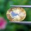 พลอย บุษราคัม yellow sapphire 2.39 กะรัต (Cts.) ดิบ พร้อมใบเซอร์ พลอยแท้ อัญมณีมงคลประจําวันเกิด เครื่องประดับพลอย