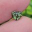 พลอย เขียวส่อง Green Sapphire 1.05 กะรัต (Cts.) พลอยแท้ อัญมณีมงคลประจําวันเกิด เครื่องประดับพลอย