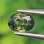 พลอย เขียวส่อง Green Sapphire 1.13 กะรัต (Cts.) ดิบ (Unheated) พร้อมใบเซอร์ (With Certificate) พลอยแท้ อัญมณีมงคลประจําวันเกิด เครื่องประดับพลอย