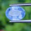 พลอย ไพลิน blue sapphire 3.30 กะรัต (Cts.) ดิบ unheated พลอยแท้ อัญมณีมงคลประจําวันเกิด เครื่องประดับพลอย