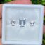 พลอย ไวท์ โทแพซ (White Topaz) 4.55 กะรัต (Cts.) 3 เม็ด พลอยแท้ อัญมณีมงคลประจําวันเกิด เครื่องประดับพลอย