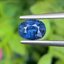 พลอย ไพลิน blue sapphire 1.00 กะรัต (Cts.) พลอยแท้ อัญมณีมงคลประจําวันเกิด เครื่องประดับพลอย