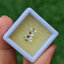 พลอย ขาว ไวท์ แซฟไฟร์ White Sapphire 1.77 กะรัต 2 เม็ด ดิบ Unheated พลอยแท้ อัญมณีมงคลประจําวันเกิด เครื่องประดับพลอย