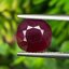 พลอย ทับทิม พม่า (Burmese Ruby Sapphire) 4.07 กะรัต พร้อมใบเซอร์ พลอยแท้ อัญมณีมงคลประจําวันเกิด เครื่องประดับพลอย