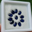 พลอย ไพลิน blue sapphire 5.8 กะรัต (Cts.) 11 เม็ด (Pcs.) พลอยแท้ อัญมณีมงคลประจําวันเกิด เครื่องประดับพลอย