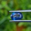 พลอย ไพลิน blue sapphire 2.00 กะรัต (Cts.) พลอยแท้ อัญมณีมงคลประจําวันเกิด เครื่องประดับพลอย