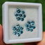 พลอย เพทาย Natural Zircon 5.54 กะรัต (Cts.) 21 เม็ด (2Pcs.) พลอยแท้อัญมณีมงคล ประจําวันเกิด เครื่องประดับพลอย