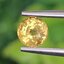 พลอย บุษราคัม Yellow Sapphire 0.76 กะรัต (Cts.) พลอยแท้ อัญมณีมงคลประจําวันเกิด เครื่องประดับพลอย