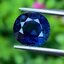 พลอย ไพลิน blue sapphire 3.08 กะรัต (Cts.) พร้อมใบเซอร์ พลอยแท้ อัญมณีมงคลประจําวันเกิด เครื่องประดับพลอย