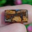 พลอย โบลเดอร์ โอปอล ออสเตรเลีย Australian Boulder Opal 5.30 กะรัต (Cts.) พลอยแท้ อัญมณีมงคลประจําวันเกิด เครื่องประดับพลอย
